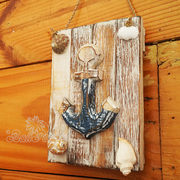 Wooden Wall Hanging, Handmade From Albesia Wood