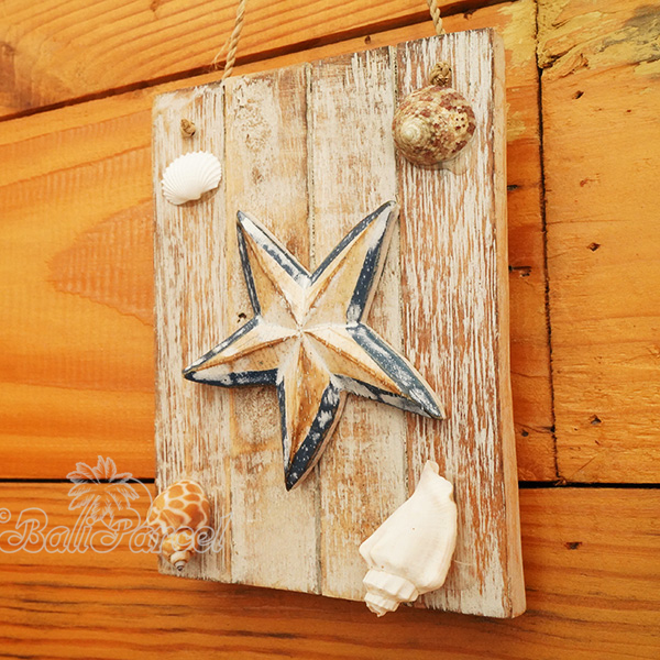 Wooden Wall Hanging, Handmade From Albesia Wood