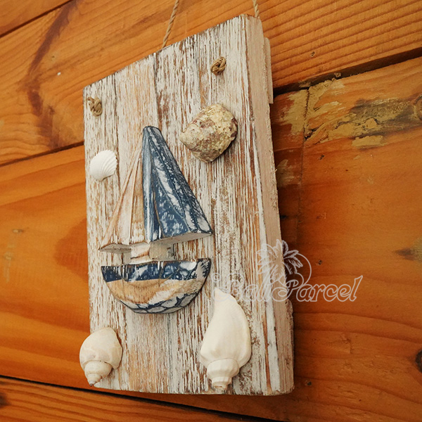 Wooden Wall Hanging, Handmade From Albesia Wood