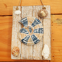 Wooden Wall Hanging, Handmade From Albesia Wood