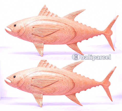 Wooden Fish, Hand Made From Hibiscus Wood