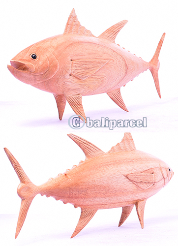 Wooden Fish, Hand Made From Hibiscus Wood