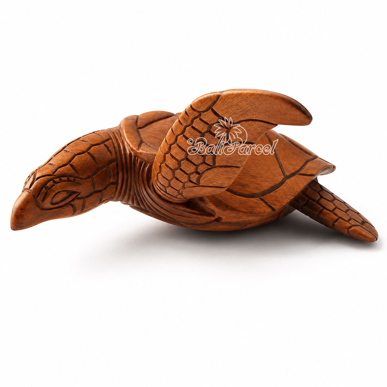 Wooden Wallhanging Turtle, Handmade From Suar Wood