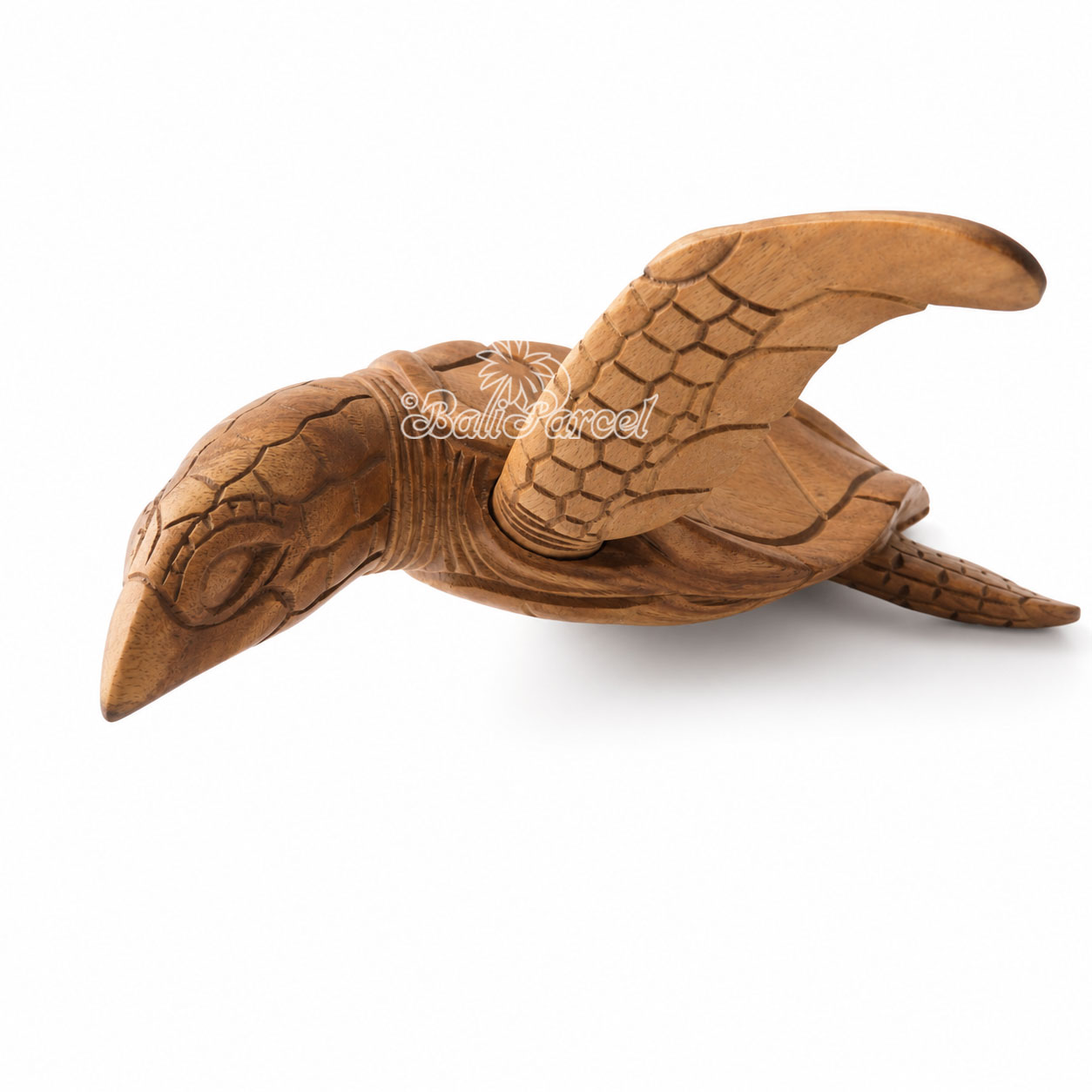 Wooden Wallhanging Turtle, Handmade From Suar Wood
