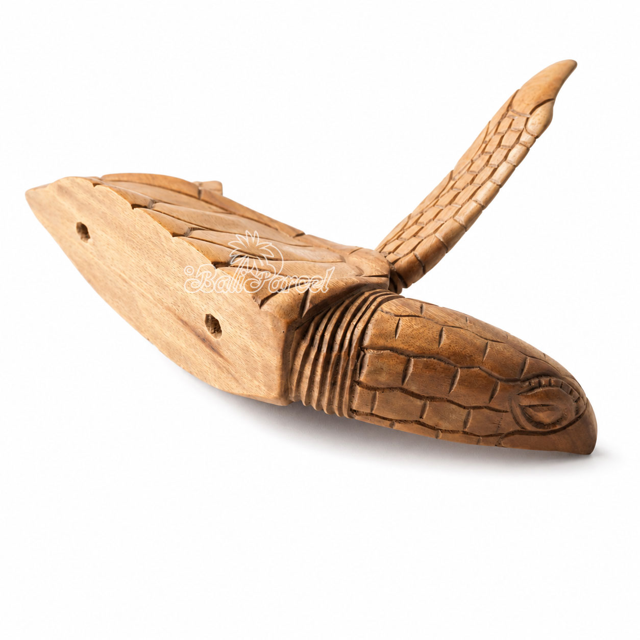 Wooden Wallhanging Turtle, Handmade From Suar Wood