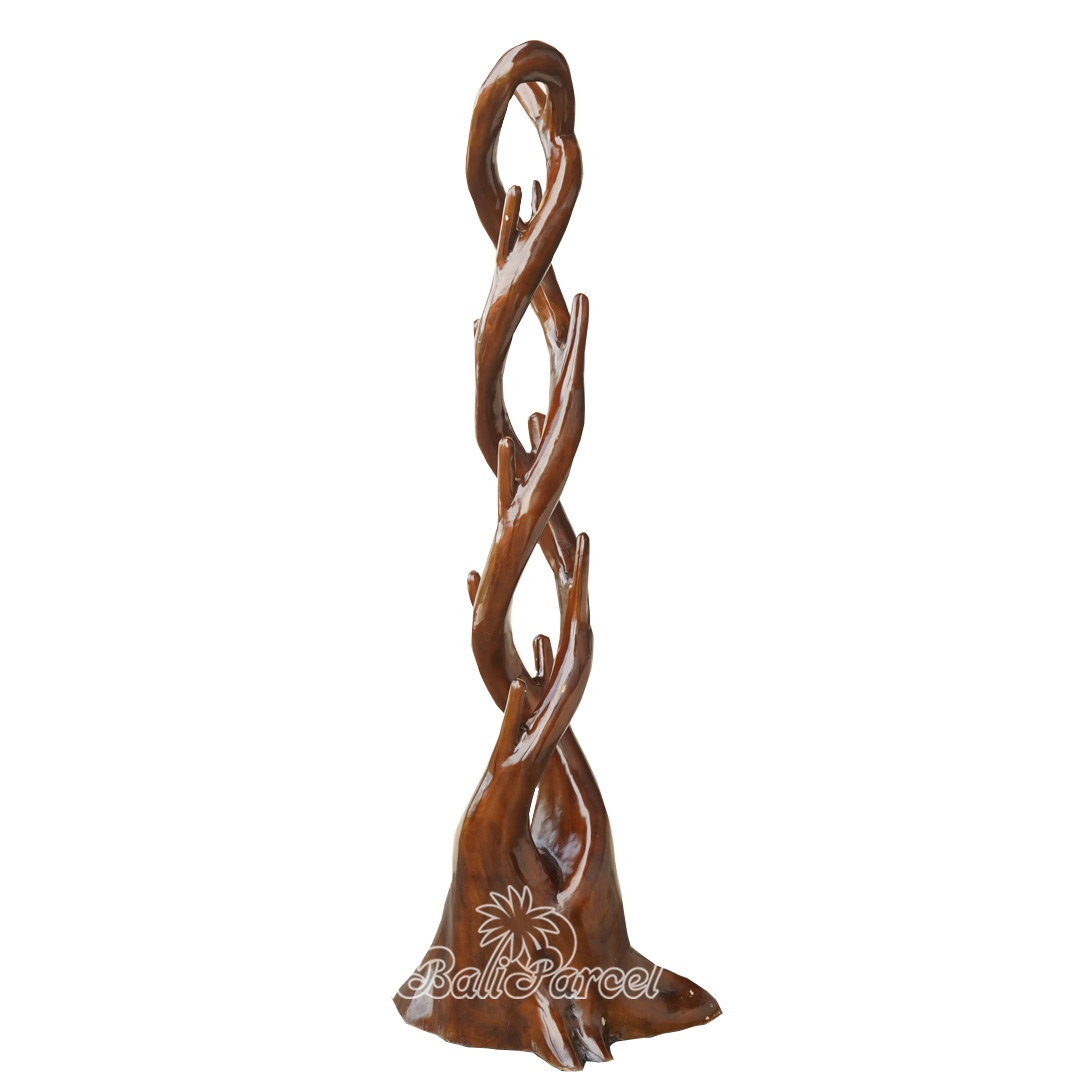 Wooden Standing For Hanger Hand Made With Solid Suar Wood