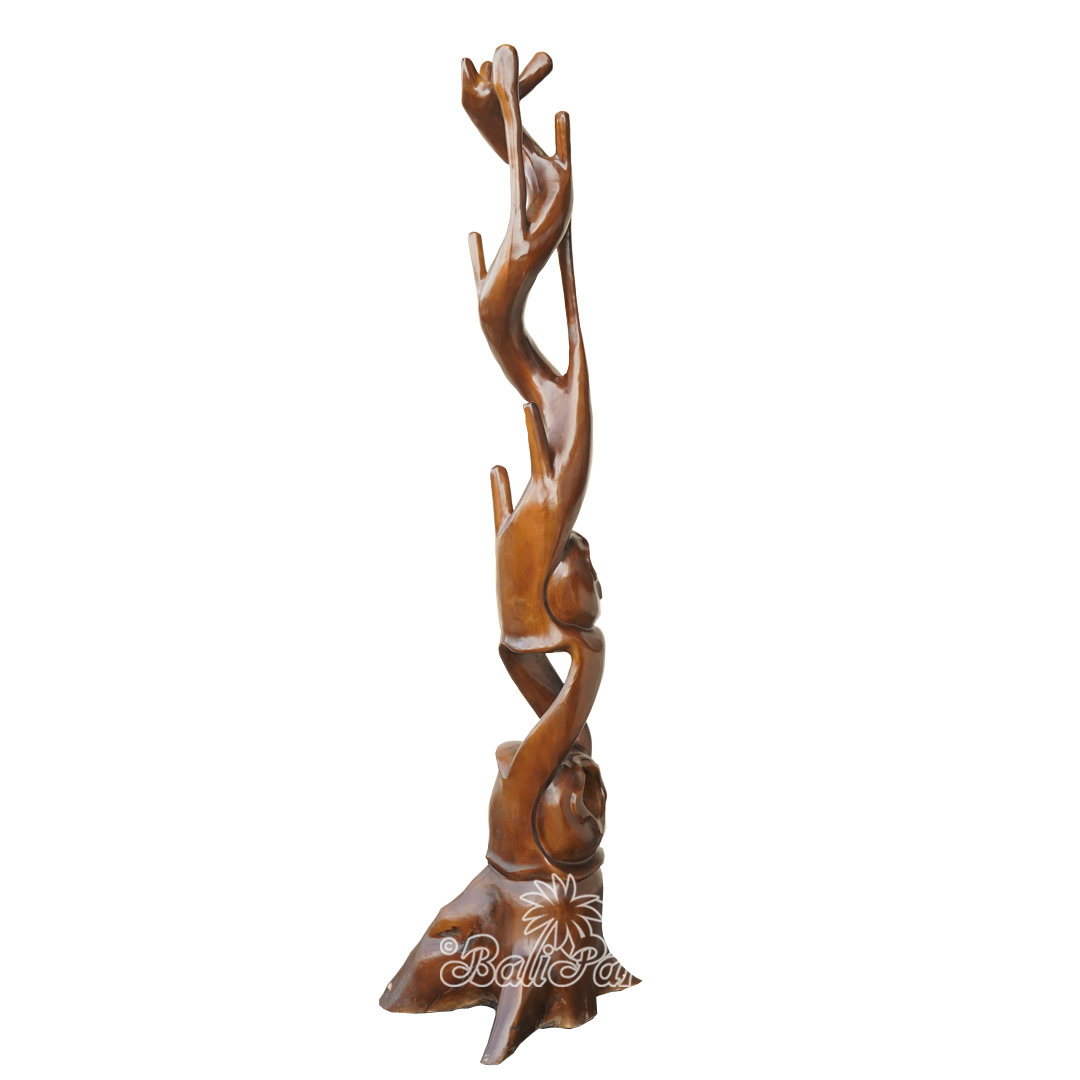 Wooden Standing For Hanger Hand Made With Solid Suar Wood