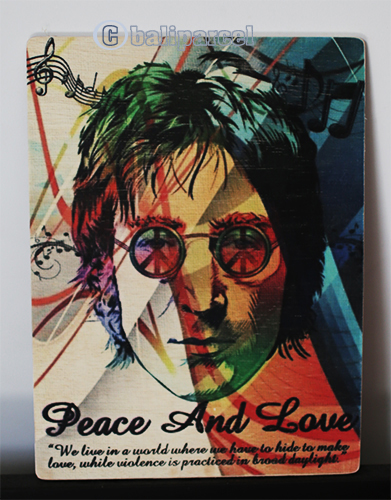 Wooden Art Print Wall Ornament, The Original Photo Can Be Printed To The Wood, If Any Custom Photos We Can Print It, Is Made From Plywood Wood