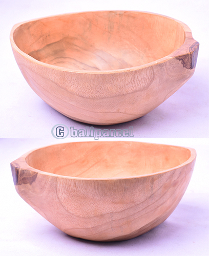 Wooden Bowl, Hand Made From Teak Wood