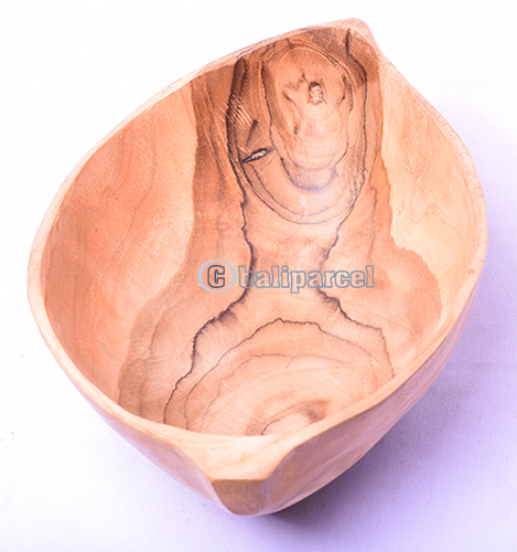 Wooden Bowl, Hand Made From Teak Wood