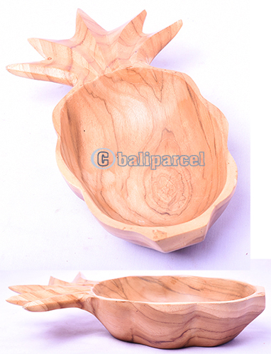 Wooden Bowl, Hand Made From Teak Wood