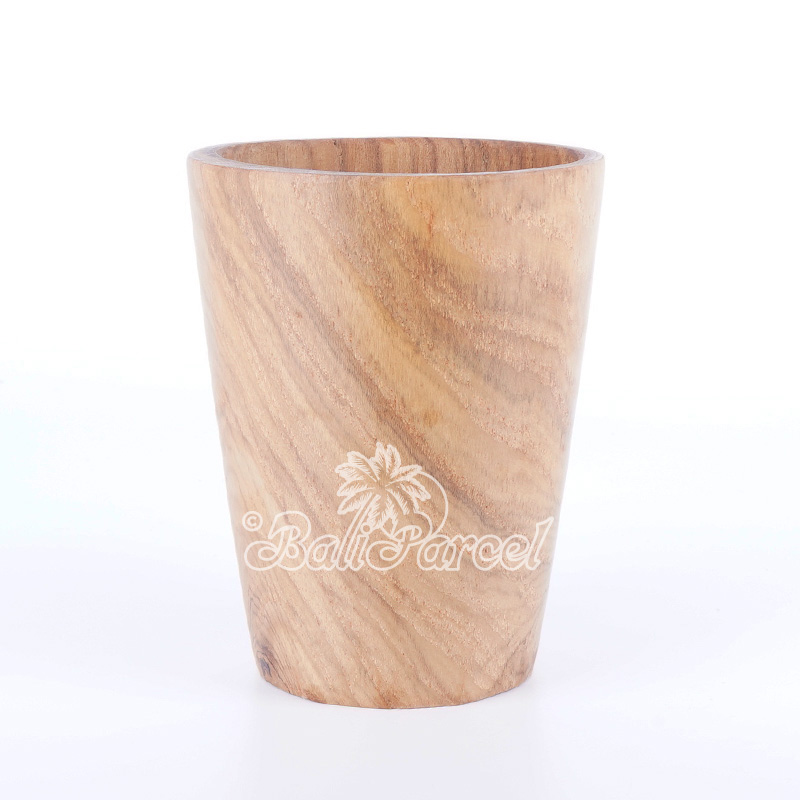 Wooden Drinking Glass, Hand Made From Teak Wood