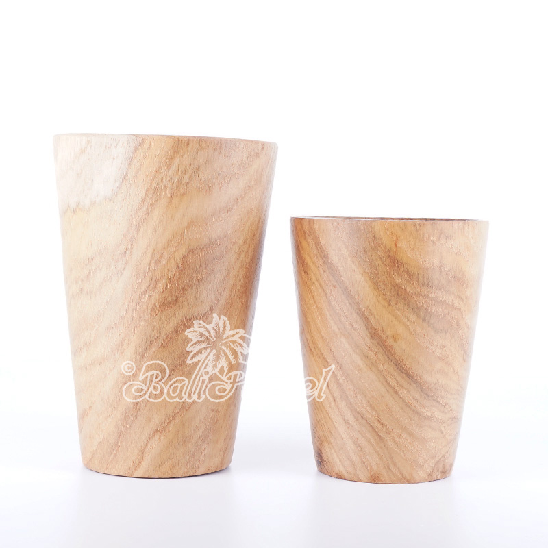 Wooden Drinking Glass, Hand Made From Teak Wood