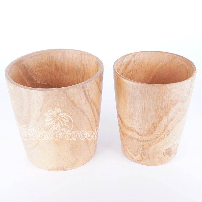 Wooden Drinking Glass, Hand Made From Teak Wood