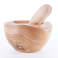 Wooden Bowl, Hand Made From Teak Wood