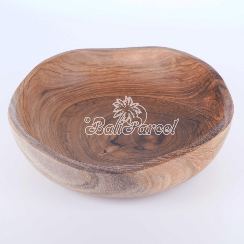 Wooden Bowl, Hand Made From Teak Wood