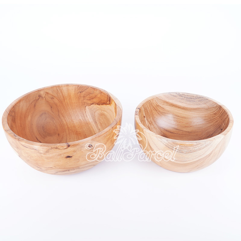 Wooden Bowl, Hand Made From Teak Wood