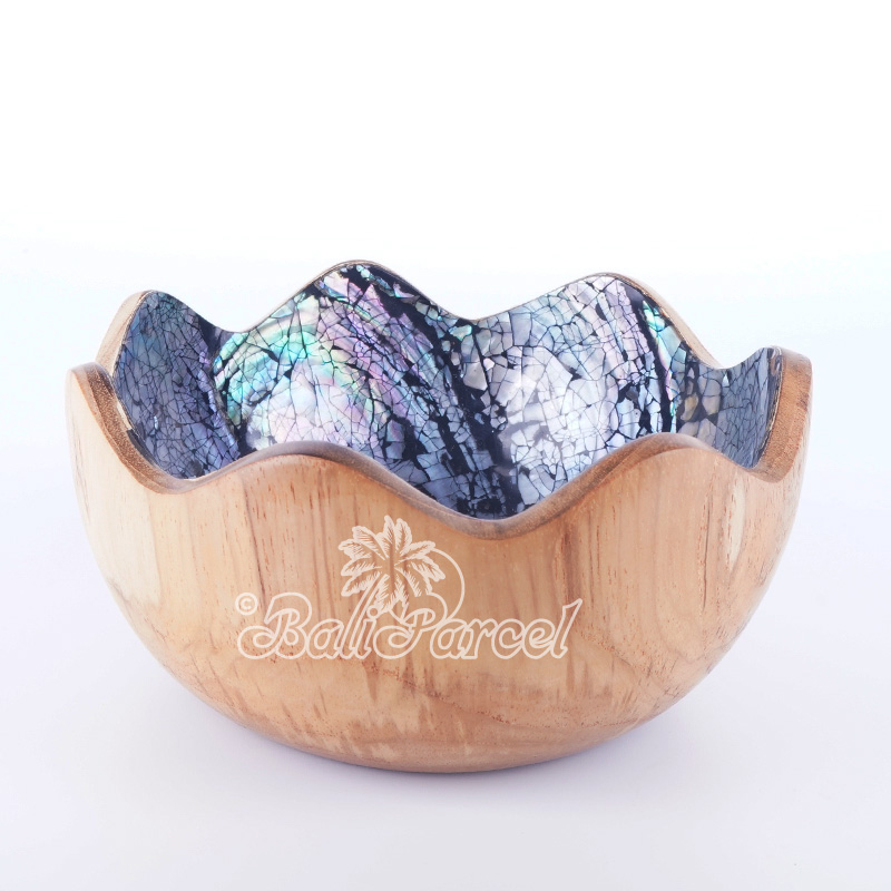 Wooden Bowl, Hand Made From Teak Wood