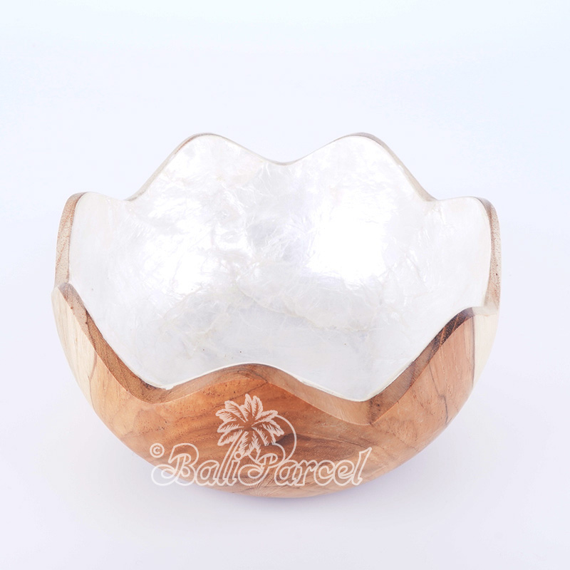 Wooden Bowl, Hand Made From Teak Wood