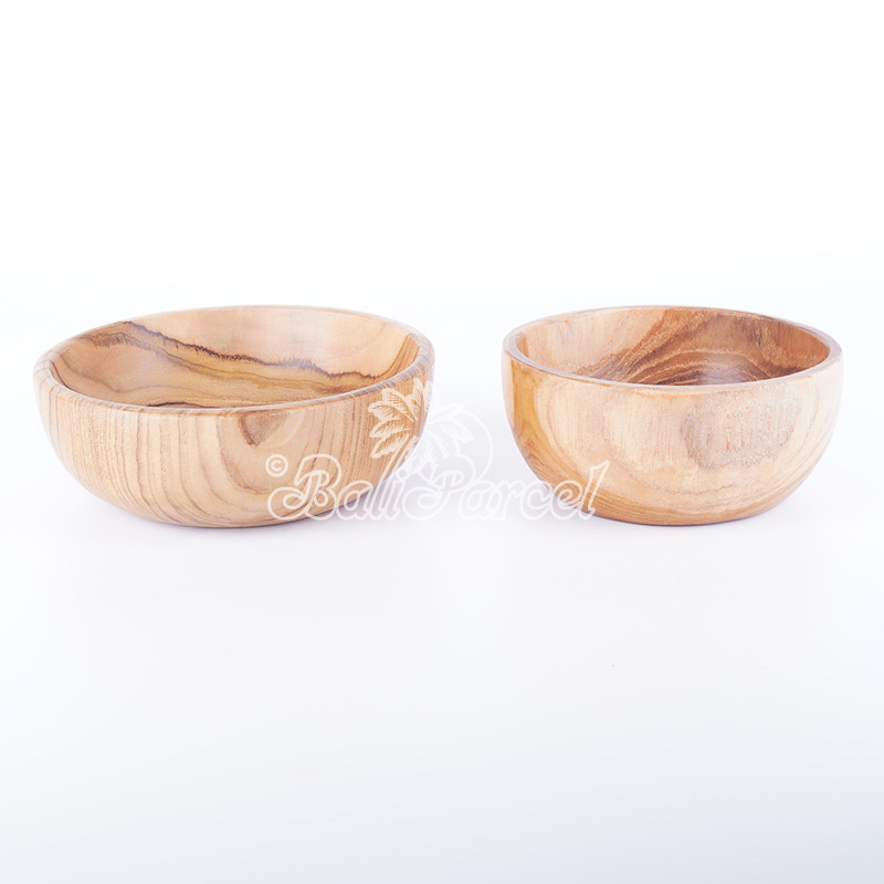 Wooden Bowl, Hand Made From Teak Wood