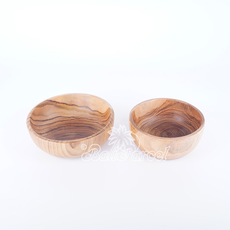 Wooden Bowl, Hand Made From Teak Wood