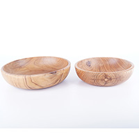 Wooden Bowl, Hand Made From Teak Wood