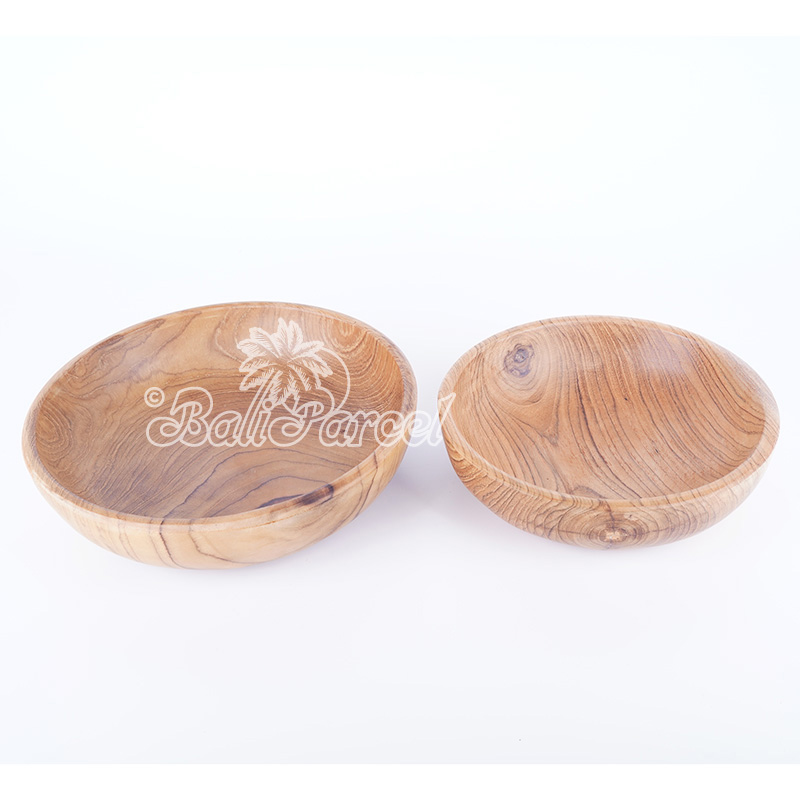 Wooden Bowl, Hand Made From Teak Wood