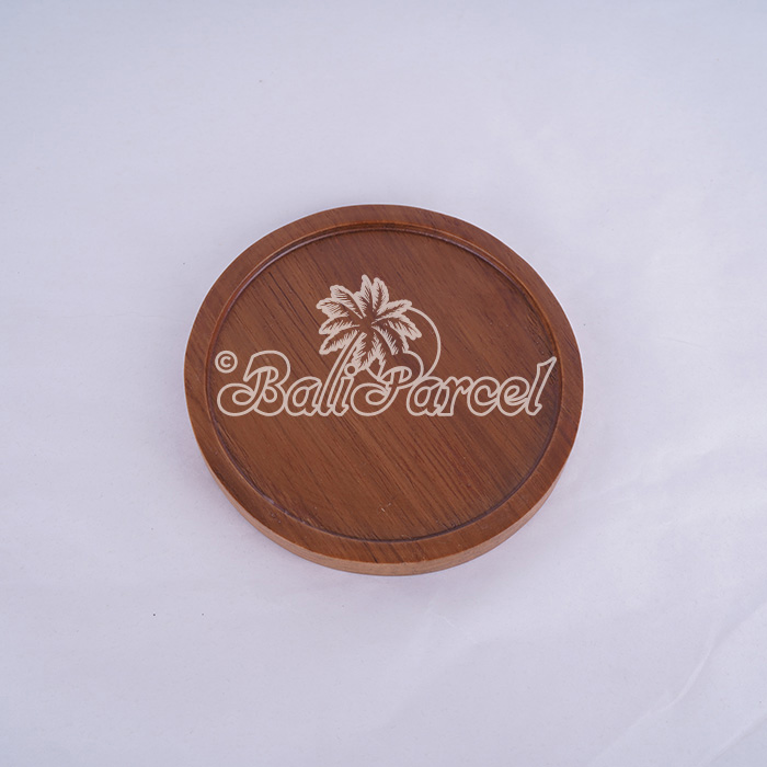 Coaster, Handmade From Teak Wood Wood