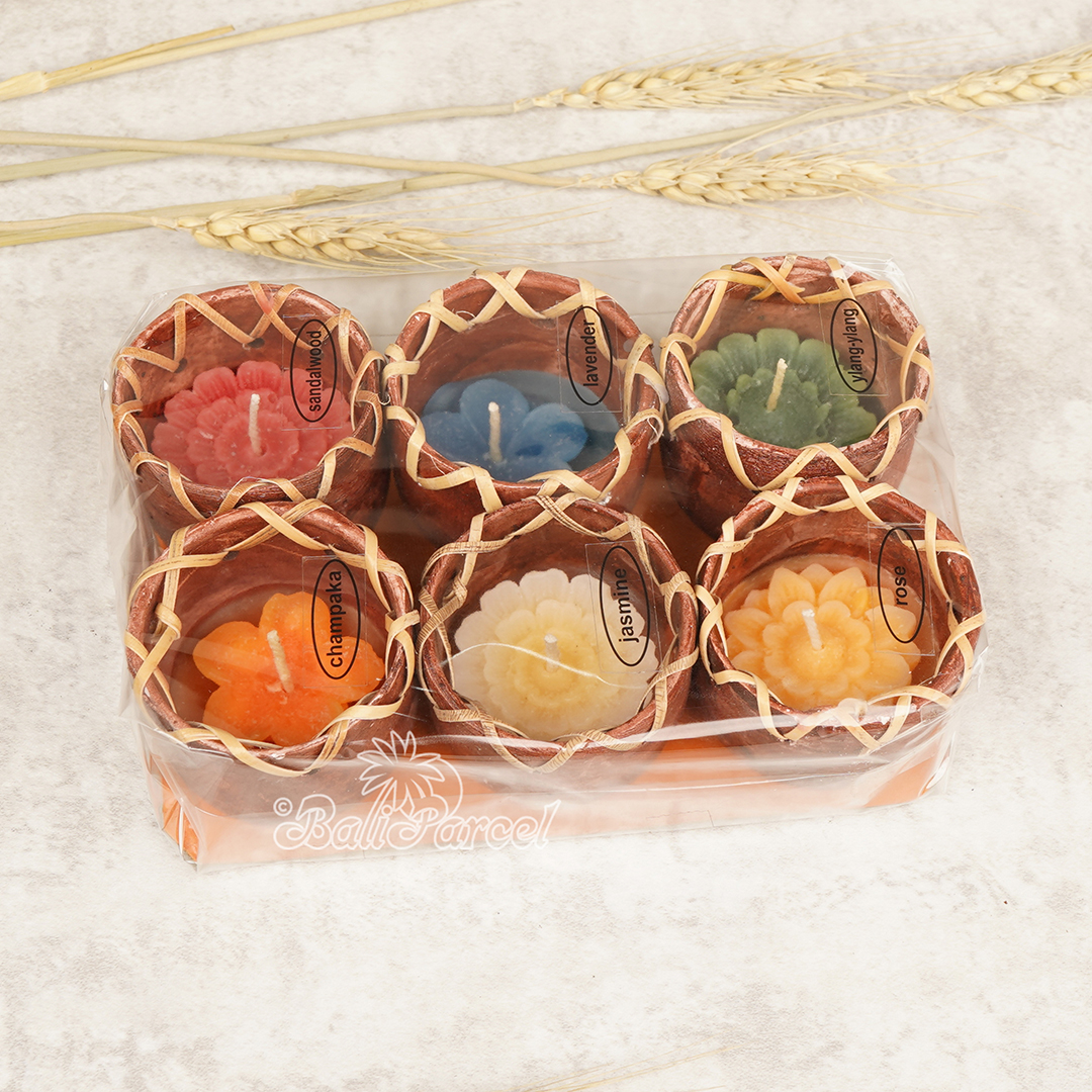 Flower Shape Candles 