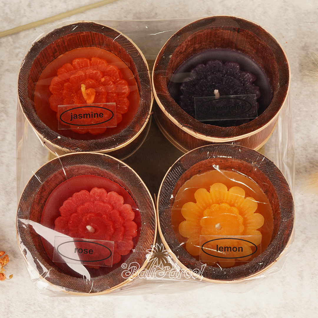 Flower Shape Candles 