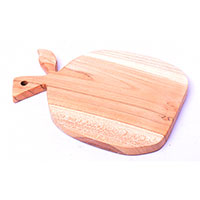 Wooden Cutting Board Hand Made From Teak Wood