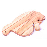 Wooden Cutting Board Hand Made From Teak Wood
