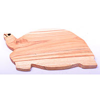 Wooden Cutting Board Hand Made From Teak Wood