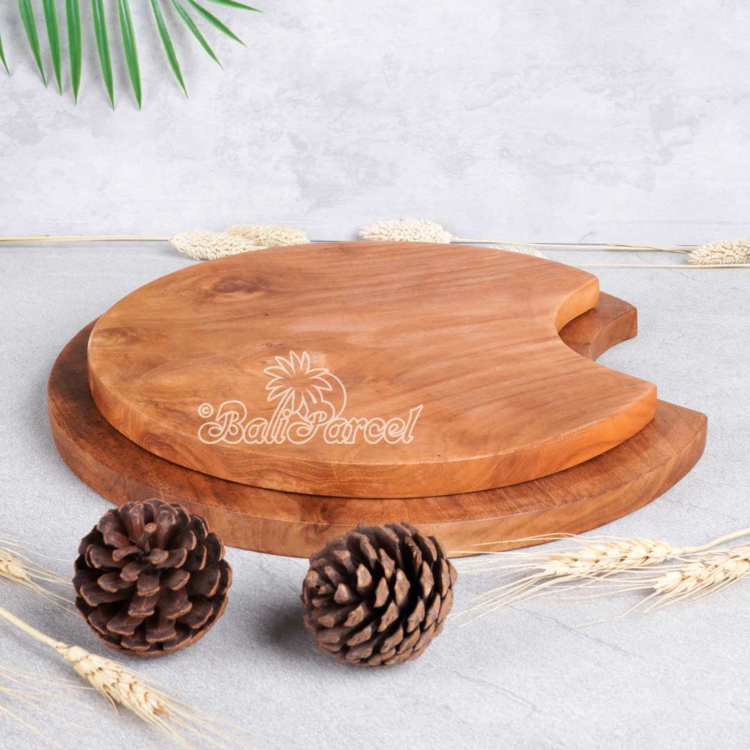 Wooden Cutting Board Hand Made From Teak Wood