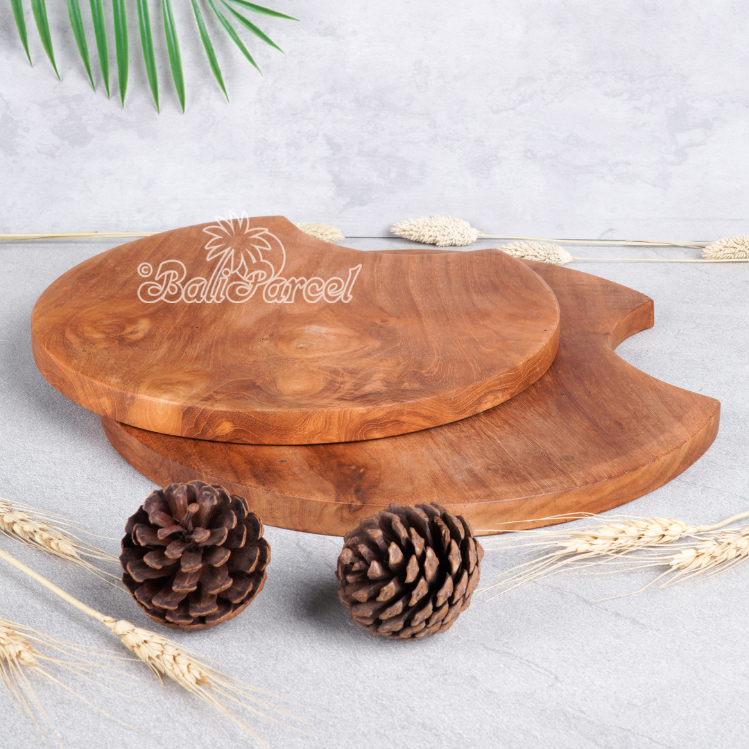 Wooden Cutting Board Hand Made From Teak Wood
