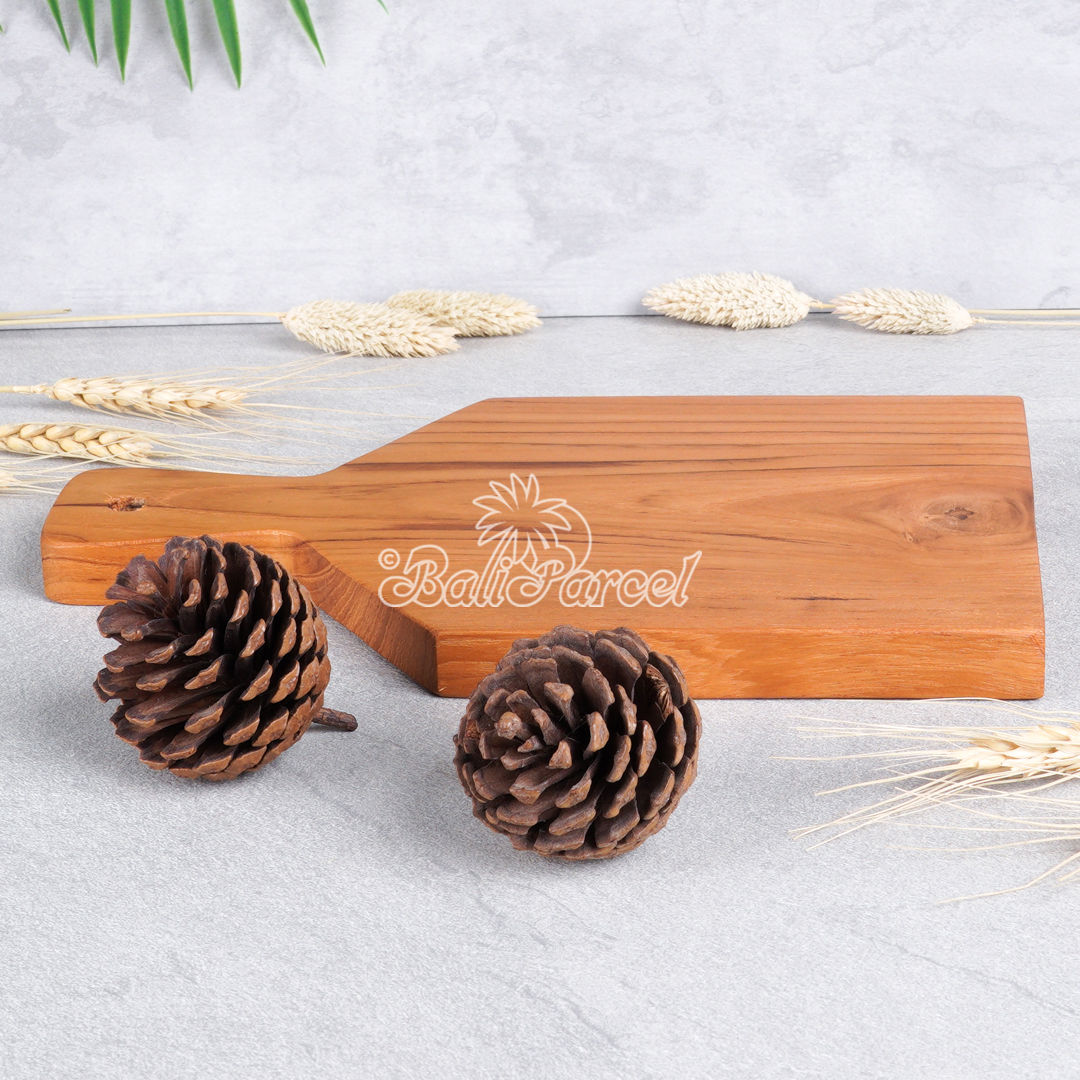Wooden Cutting Board Hand Made From Teak Wood