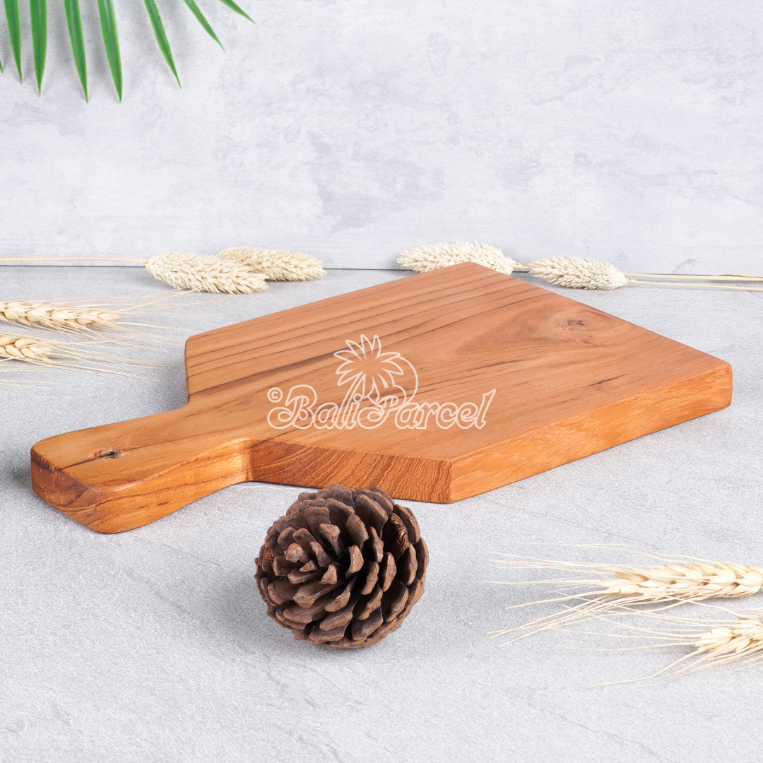 Wooden Cutting Board Hand Made From Teak Wood