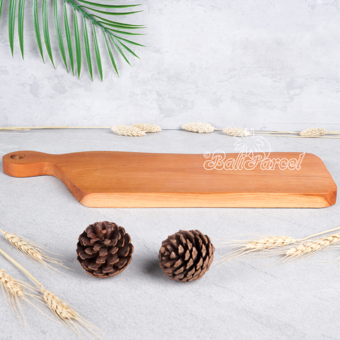 Wooden Cutting Board Hand Made From Teak Wood