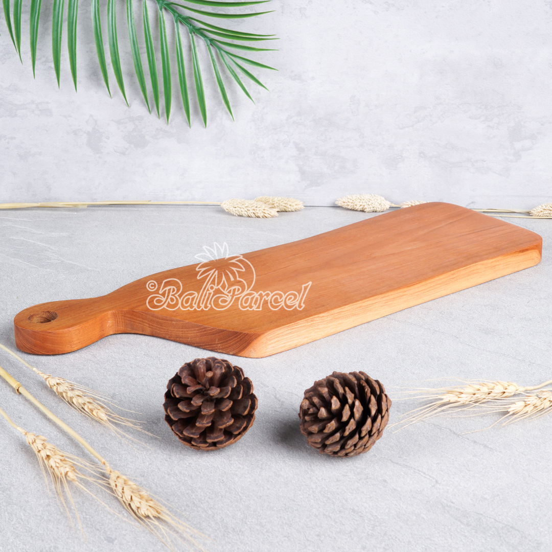 Wooden Cutting Board Hand Made From Teak Wood