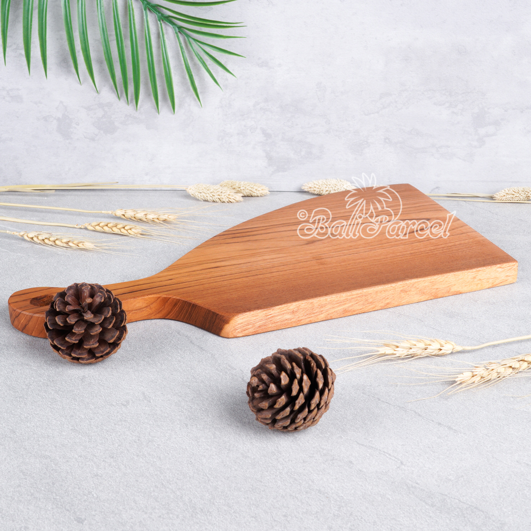 Wooden Cutting Board Hand Made From Teak Wood