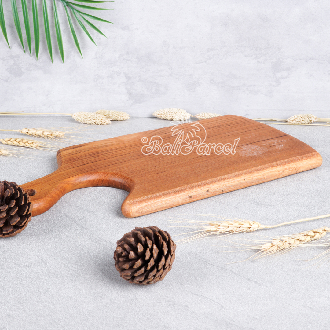 Wooden Cutting Board Hand Made From Teak Wood