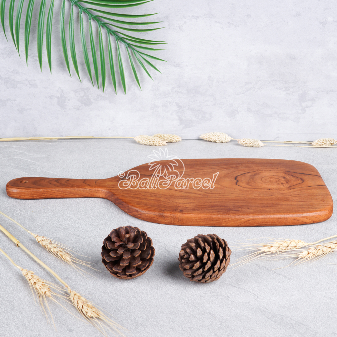 Wooden Cutting Board Hand Made From Teak Wood