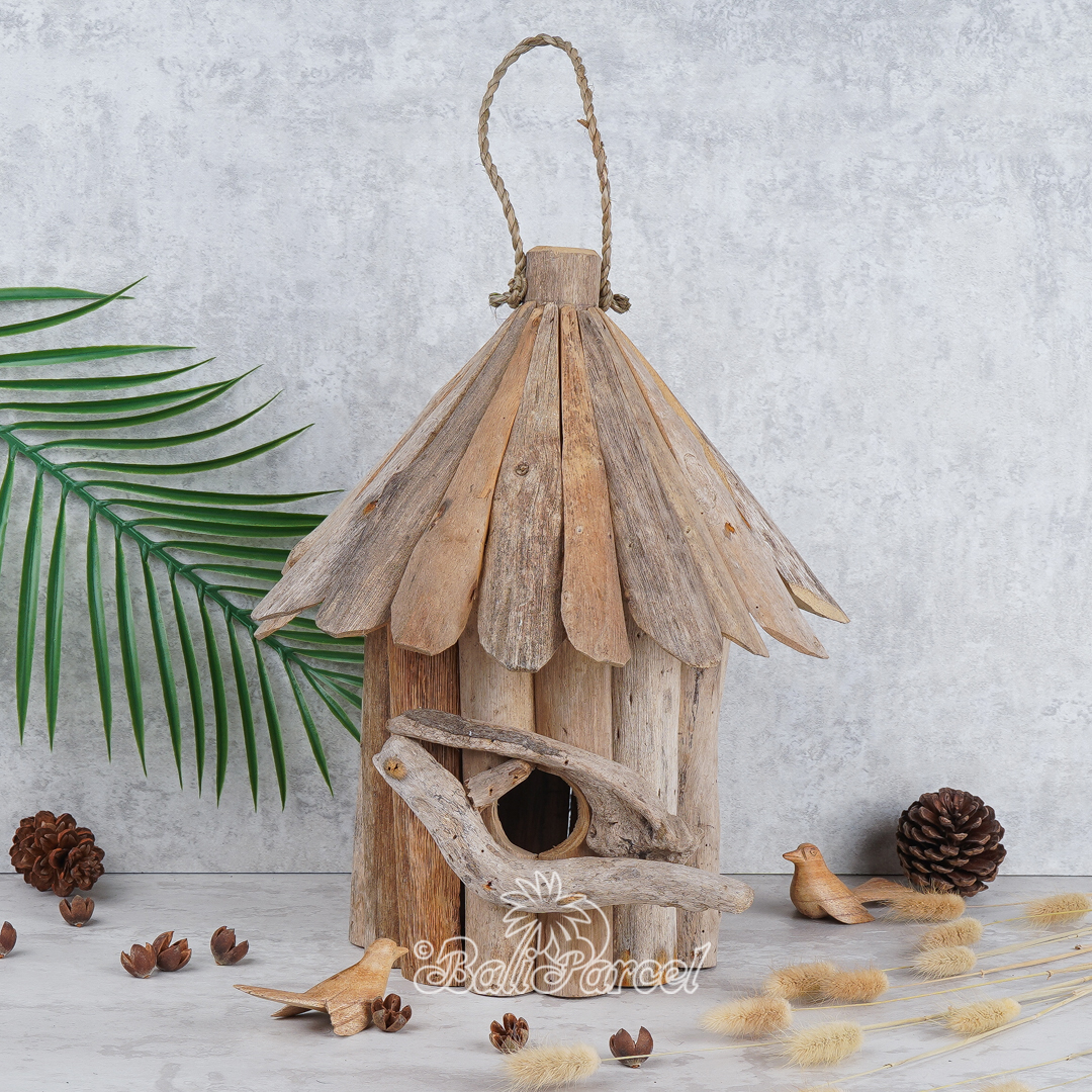 Driftwood Bird House.