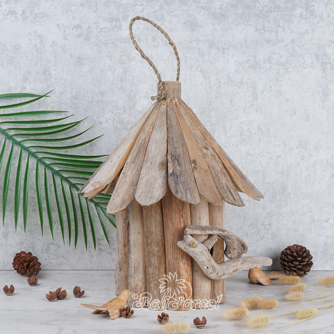 Driftwood Bird House.