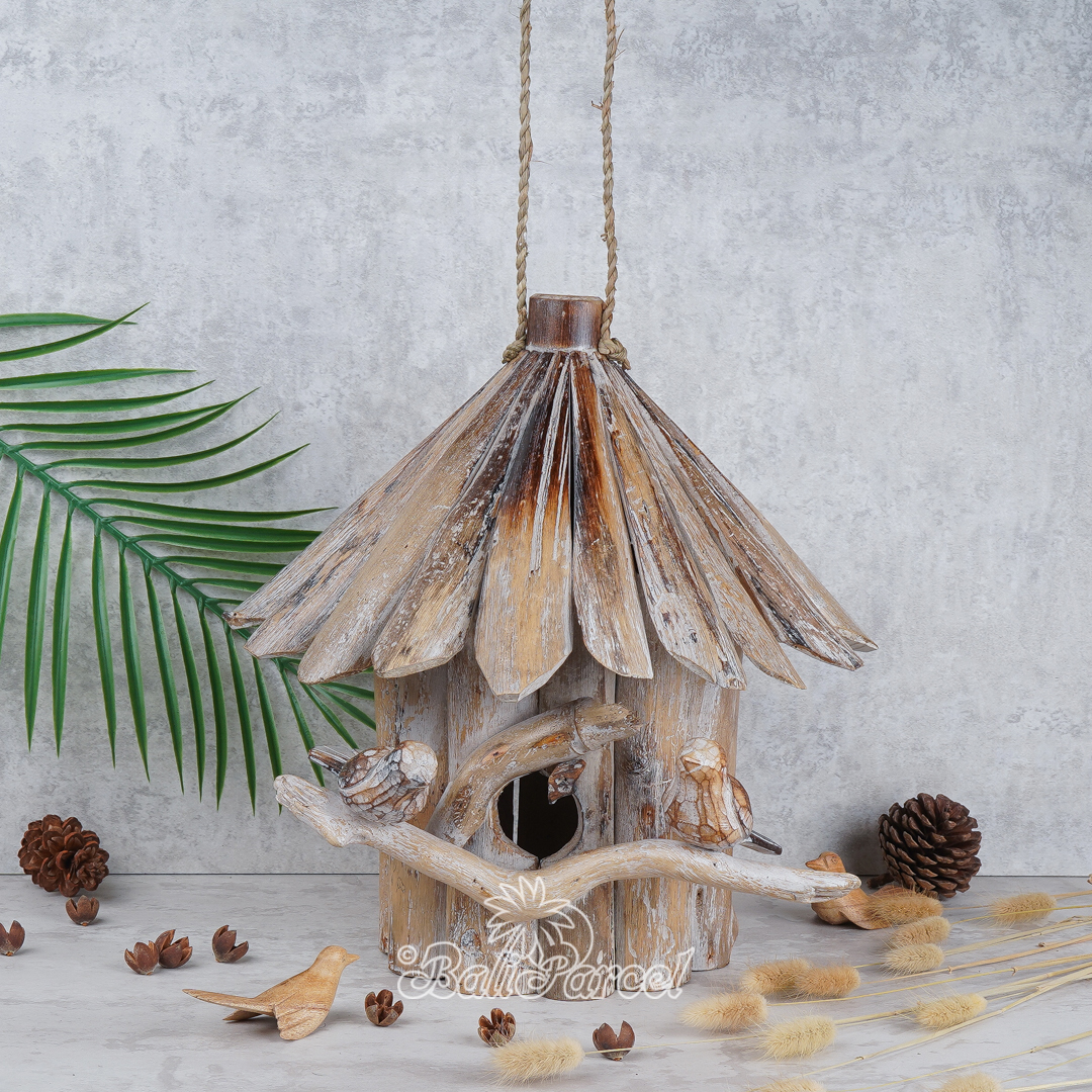 Driftwood Bird House.