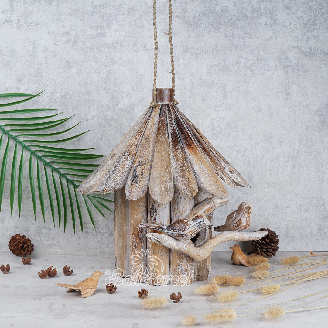 Driftwood Bird House.