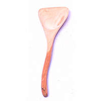 Wooden Spoon, Hand Carved From Teak Wood Wood