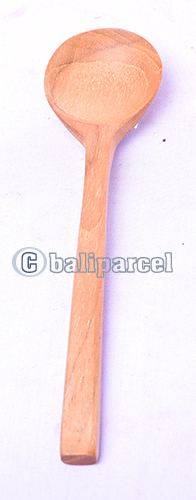 Wooden Spoon, Hand Carved From Teak Wood Wood