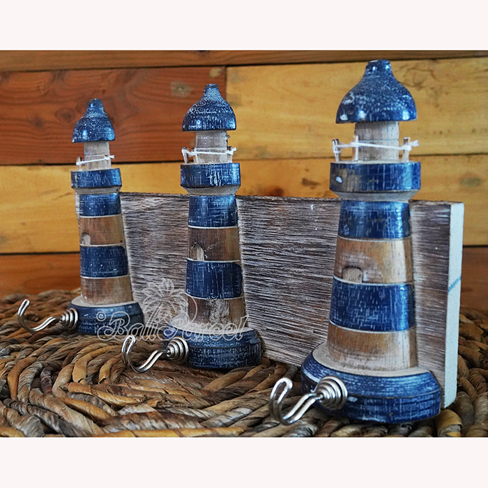 Handpainted Hanger From Albesia Wood