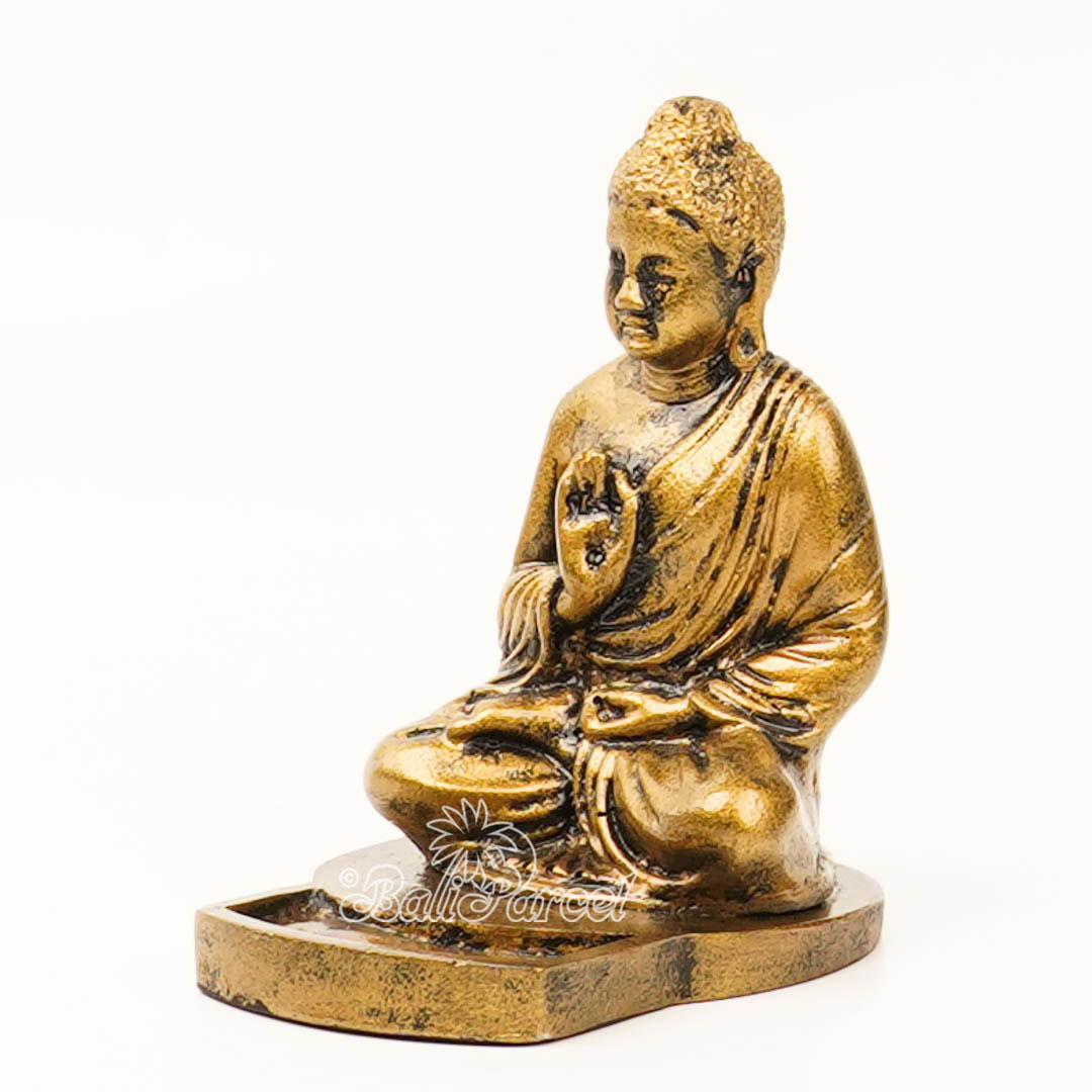 The Buddha Statue, For Incense Holder, Handmade From Resin